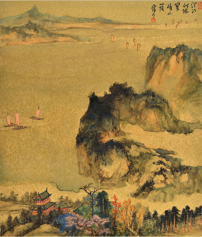 “与古为新 翰墨迎春——翰采文华刘怀山中国画作品展“在京举办