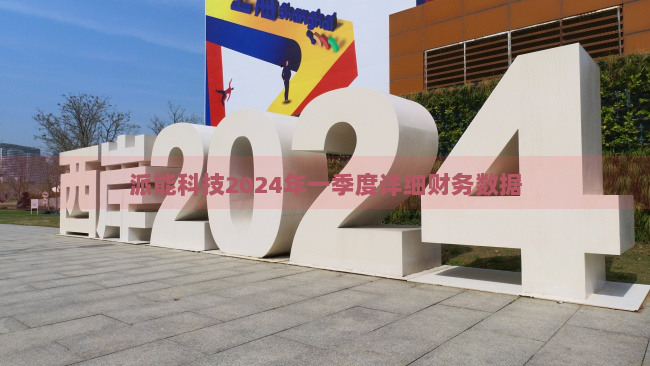 派能科技2024年一季度详细财务数据